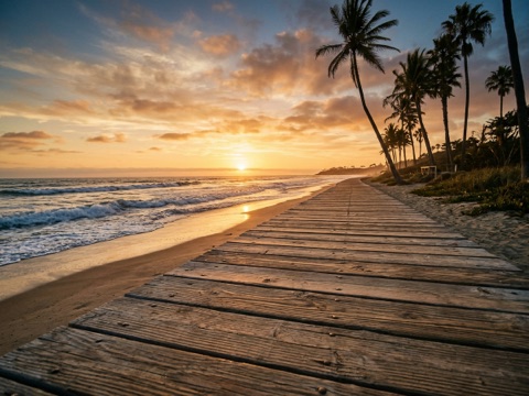 Beach Boardwalk background thumbnail