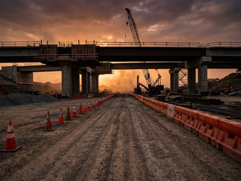 Construction Zone background thumbnail