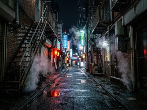 Neon Alley background thumbnail